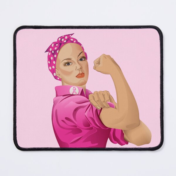 Item preview, Rosie the Riveter Breast Cancer Awareness designed and sold by sifis.