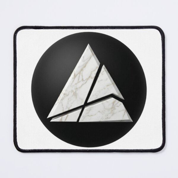 Item preview, Geometric Gold Vein Marble & Black Sphere  designed and sold by krish-prints.