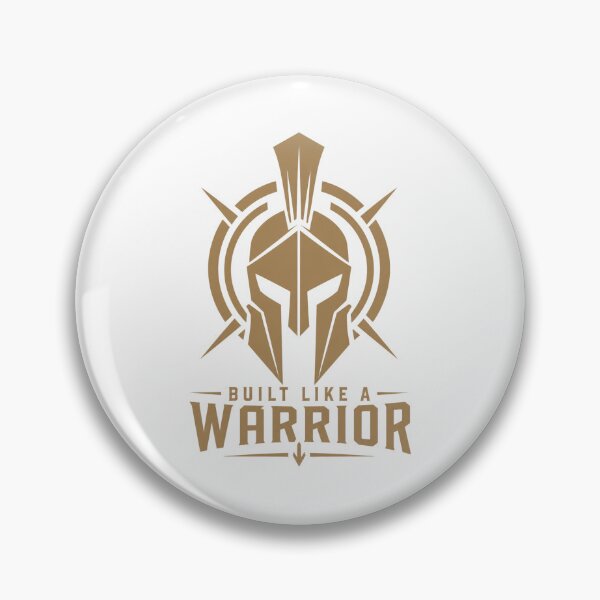 Item preview, Built Like a Warrior – Spartan Strength Mindset T-Shirt designed and sold by ZorviqueStudio.