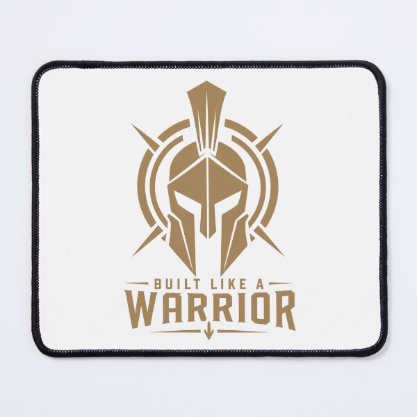 Item preview, Built Like a Warrior – Spartan Strength Mindset T-Shirt designed and sold by ZorviqueStudio.