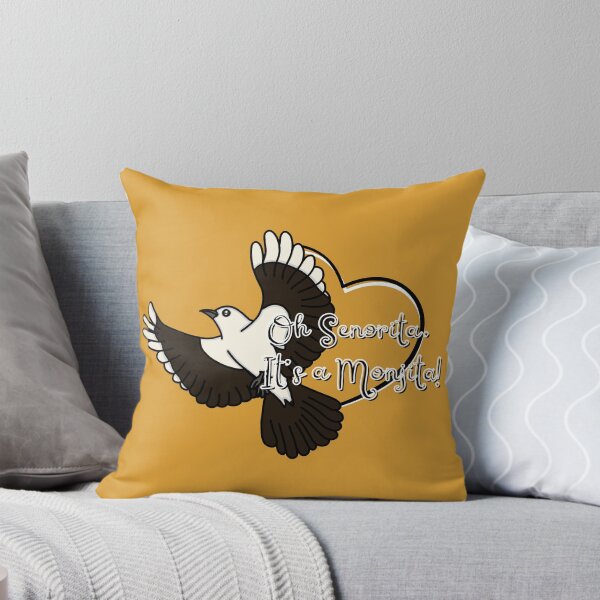 Item preview, Oh Senorita, It's a Monjita! - Black & White Monjita Bird - A Derpybird Design designed and sold by YOjosie.