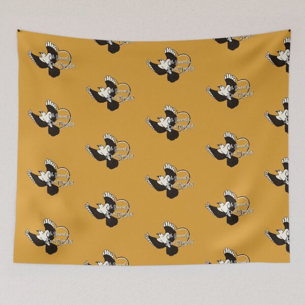 Item preview, Oh Senorita, It's a Monjita! - Black & White Monjita Bird - A Derpybird Design designed and sold by YOjosie.