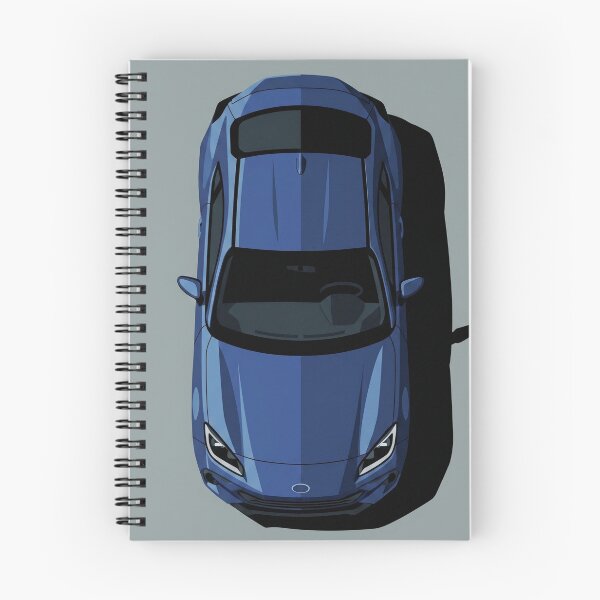 Item preview, Subaru BRZ ZD8 WR Blue JDM Coupe Top View Vector Art designed and sold by Motorline44.