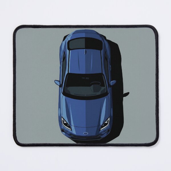 Item preview, Subaru BRZ ZD8 WR Blue JDM Coupe Top View Vector Art designed and sold by Motorline44.