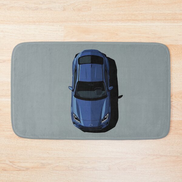 Item preview, Subaru BRZ ZD8 WR Blue JDM Coupe Top View Vector Art designed and sold by Motorline44.