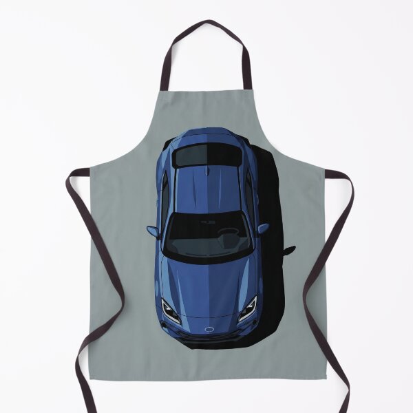 Item preview, Subaru BRZ ZD8 WR Blue JDM Coupe Top View Vector Art designed and sold by Motorline44.