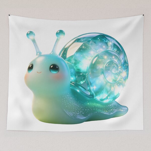 Item preview, Hopeful Emerald Snail designed and sold by ABYSSLAB.