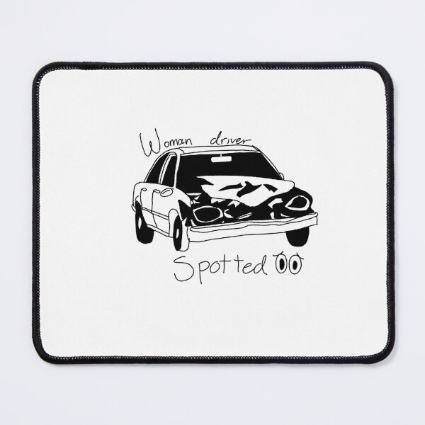 Item preview, Woman driver spotted designed and sold by Meepsters.