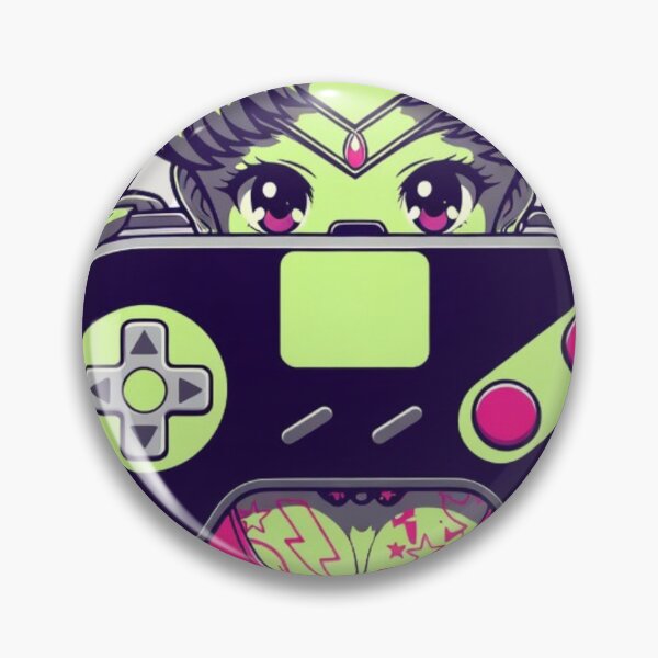 Item preview, “Button Masher, Spirit Crasher, Neon Disaster” designed and sold by Print Fiction.