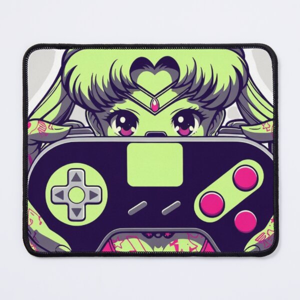 Item preview, “Button Masher, Spirit Crasher, Neon Disaster” designed and sold by Print Fiction.