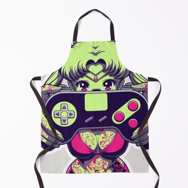 Item preview, “Button Masher, Spirit Crasher, Neon Disaster” designed and sold by Print Fiction.
