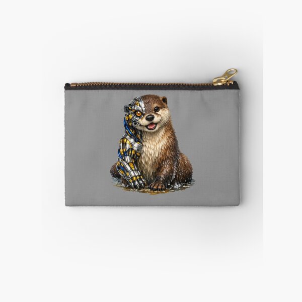Item preview, Biomechanical Otter – Futuristic Smile designed and sold by Naturalite19.