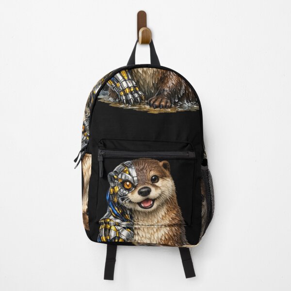 Item preview, Biomechanical Otter – Futuristic Smile designed and sold by Naturalite19.