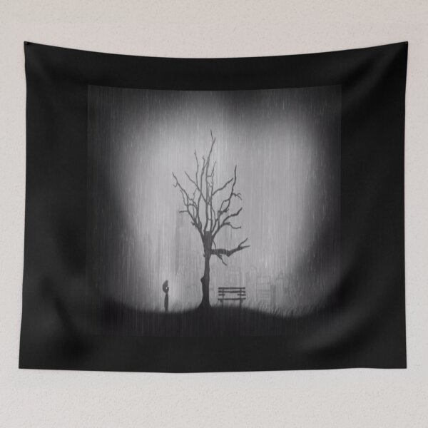 Item preview, Silent Rain: Echoes of Solitude designed and sold by Artify Dots.