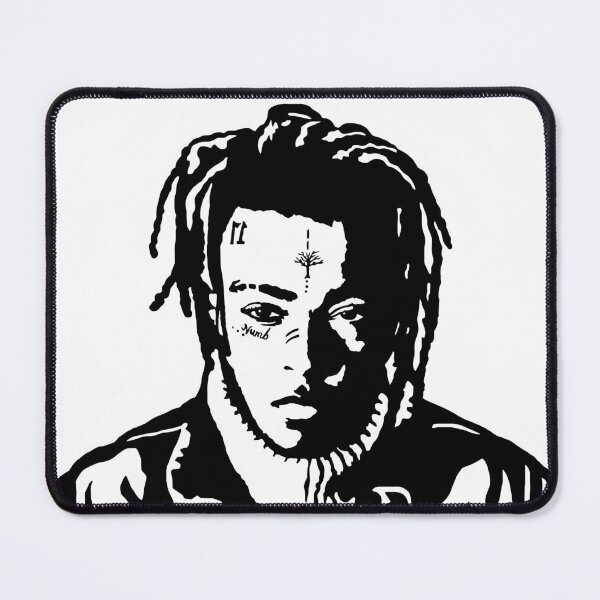 Item preview, XXXTentacion Black and White Silhouette Graphic Design designed and sold by Zigmak.