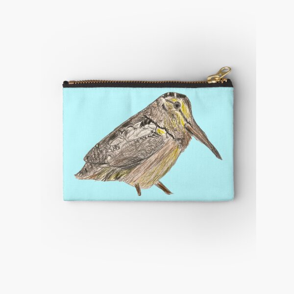 Item preview, American Woodcock - simple blue background designed and sold by woodland-towers.
