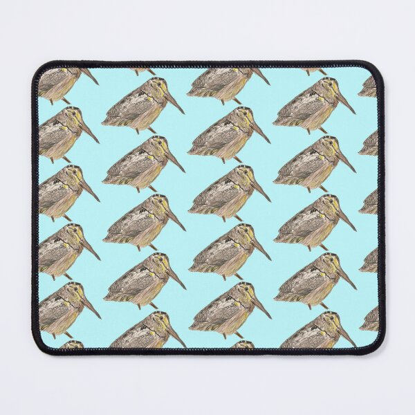 Item preview, American Woodcock - simple blue background designed and sold by woodland-towers.