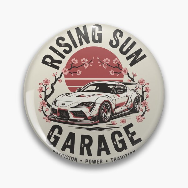 Item preview, Racing - Rising Sun Garage - JDM Japanese Street Racing Car Culture designed and sold by RaceDayRags.