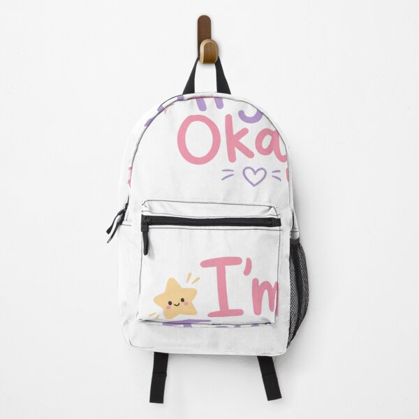 Item preview, I’m Trying Okay Cute Kawaii Mental Health Quote Design designed and sold by Sanika arts .