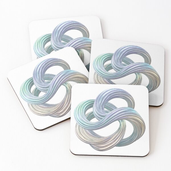 Item preview, Holographic Liquid Silk Ribbon Zero-Gravity Swirl designed and sold by krish-prints.