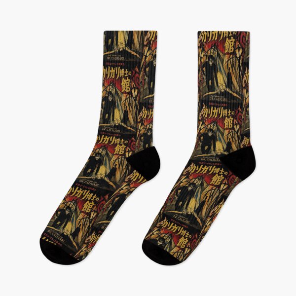Item preview, Dr Caligari Japanese Expressionist Horror Poster designed and sold by Retr0Tshirts.