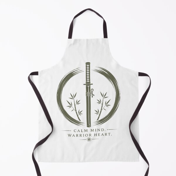 Item preview, Calm Mind Warrior Heart – Stoic Strength Minimal T-Shirt designed and sold by ZorviqueStudio.