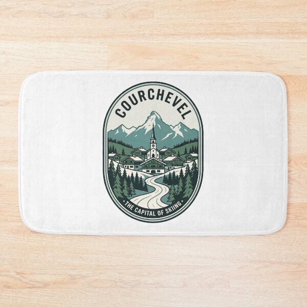 Item preview, Vintage Courchevel France Ski Resort Alpine Badge designed and sold by k3rstman1.