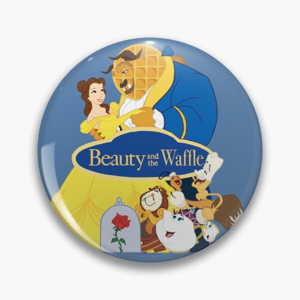 Item preview, Beauty and the Waffle (Parody) designed and sold by quacksondesigns.