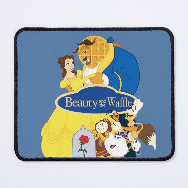 Item preview, Beauty and the Waffle (Parody) designed and sold by quacksondesigns.