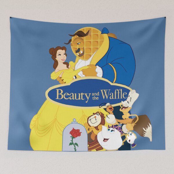 Item preview, Beauty and the Waffle (Parody) designed and sold by quacksondesigns.