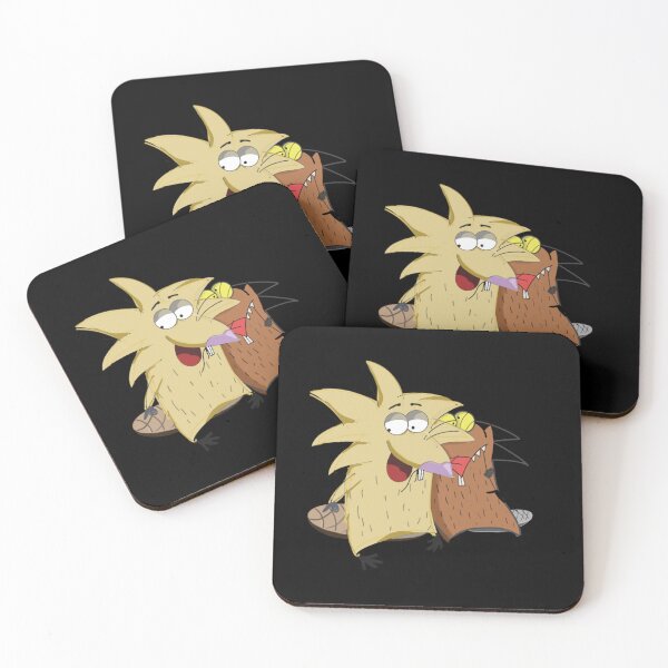 Item preview, Angry Beavers Together Sticker Poster Design Today Graphic designed and sold by NatividadNastas.