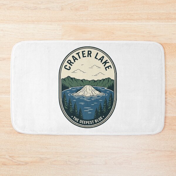 Item preview, Vintage Crater Lake Oregon National Park Badge designed and sold by k3rstman1.
