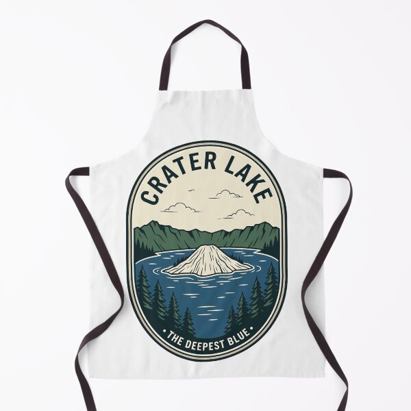 Item preview, Vintage Crater Lake Oregon National Park Badge designed and sold by k3rstman1.