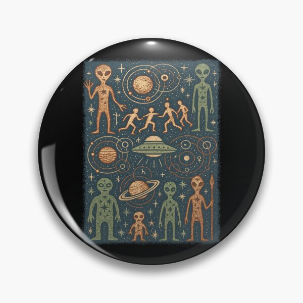 Item preview, Ancient Aliens - Lost Planets designed and sold by AlchemyColor.