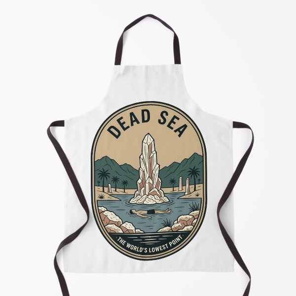 Item preview, Vintage Dead Sea Travel Badge Salt Formations designed and sold by k3rstman1.