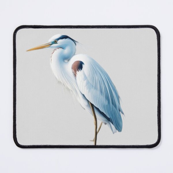 Item preview, white heron  designed and sold by 123ks.