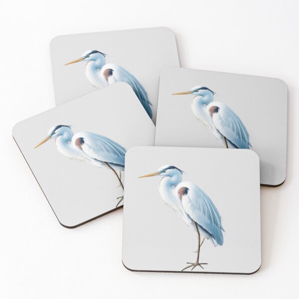 Item preview, white heron  designed and sold by 123ks.