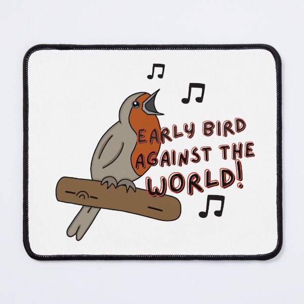Item preview, A Robin against the world - A Derpybird Design designed and sold by YOjosie.