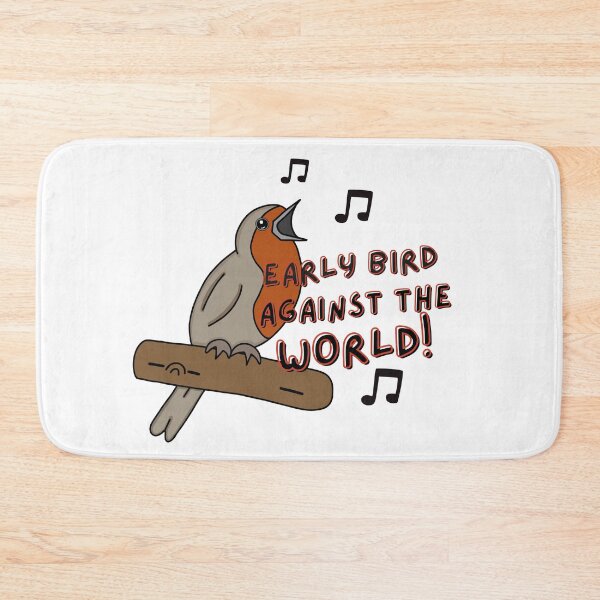 Item preview, A Robin against the world - A Derpybird Design designed and sold by YOjosie.