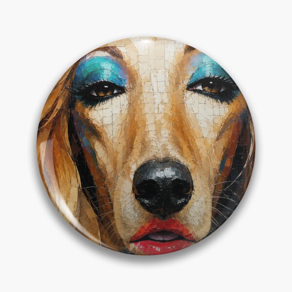 Item preview, Dolled up Dog #6 designed and sold by Andy Gambino Art.
