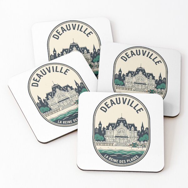 Item preview, Vintage Deauville La Reine Des Plages Badge designed and sold by k3rstman1.