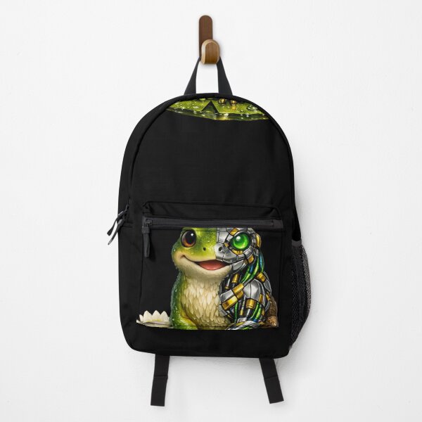Item preview, Biomechanical Frog – Futuristic Nature Fusion designed and sold by Naturalite19.