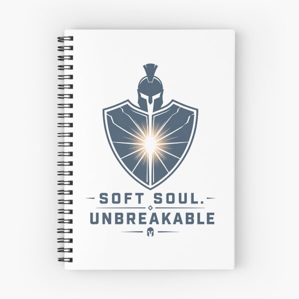 Item preview, Soft Soul Unbreakable Spirit – Emotional Strength Warrior Tee designed and sold by ZorviqueStudio.