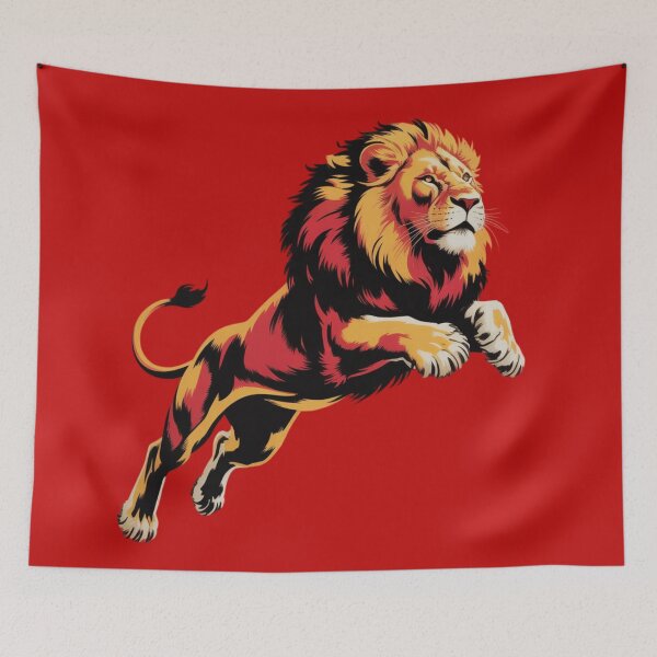 Item preview, powerful lion designed and sold by 123ks.