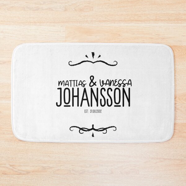 Item preview, JUST MARRIED - YOUR NAME HERE - CUSTOMISABLE designed and sold by PapillonTextiles.