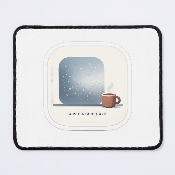 Item preview, One More Minute Minimal Rain Window Design designed and sold by Naviora.