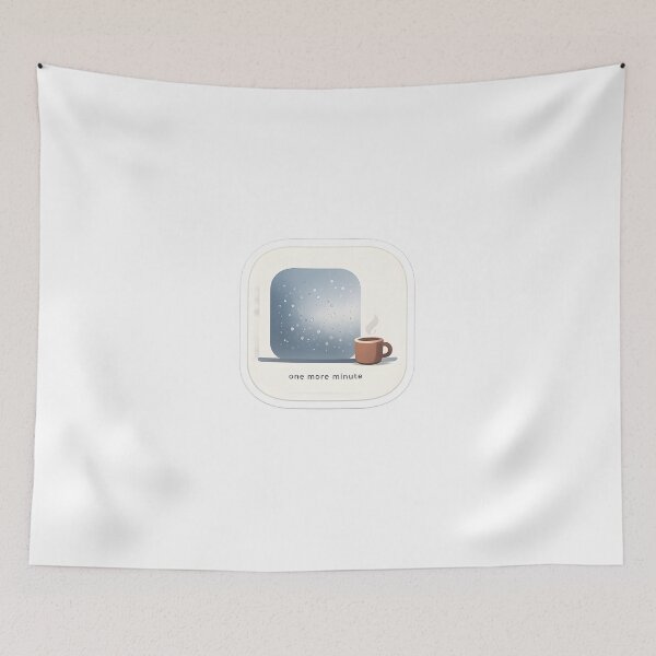 Item preview, One More Minute Minimal Rain Window Design designed and sold by Naviora.