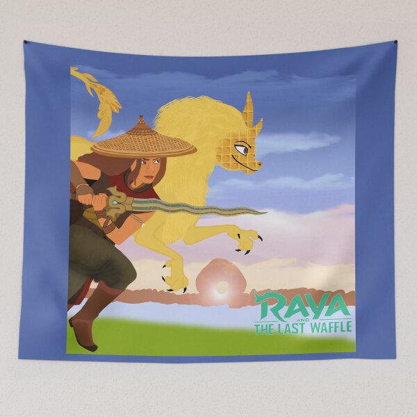 Item preview, Raya and the Last Waffle (Parody) designed and sold by quacksondesigns.