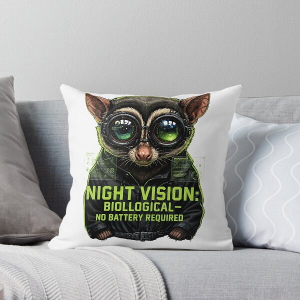 Item preview, Cyberpunk Night Vision Animal Funny Sci-Fi Gamer designed and sold by etuvibes.