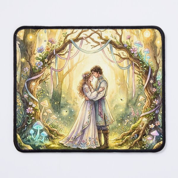 Item preview, Enchanted Fairycore Forest Wedding Romance designed and sold by Petal & Pattern Co.